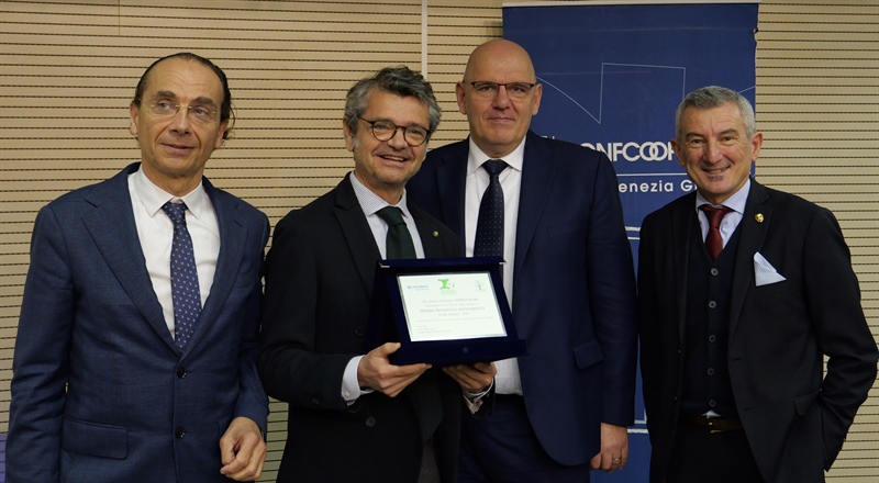 Daniele Castagnaviz confermato Presidente regionale di Confcooperative