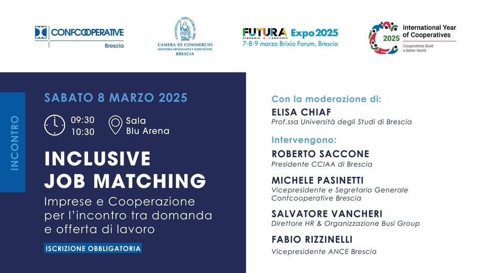 FUTURA EXPO l'incontro tra domanda e offerta di lavoro