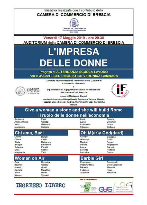 L'IMPRESA DELLE DONNE
