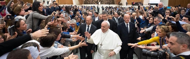 Più di 170 cooperatori bresciani hanno incontrato Papa Francesco